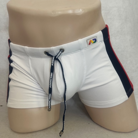 Addicted Pack Up Square Cut Swimbriefs Medium 32 Gently worn 80% polyester - Picture 4 of 7